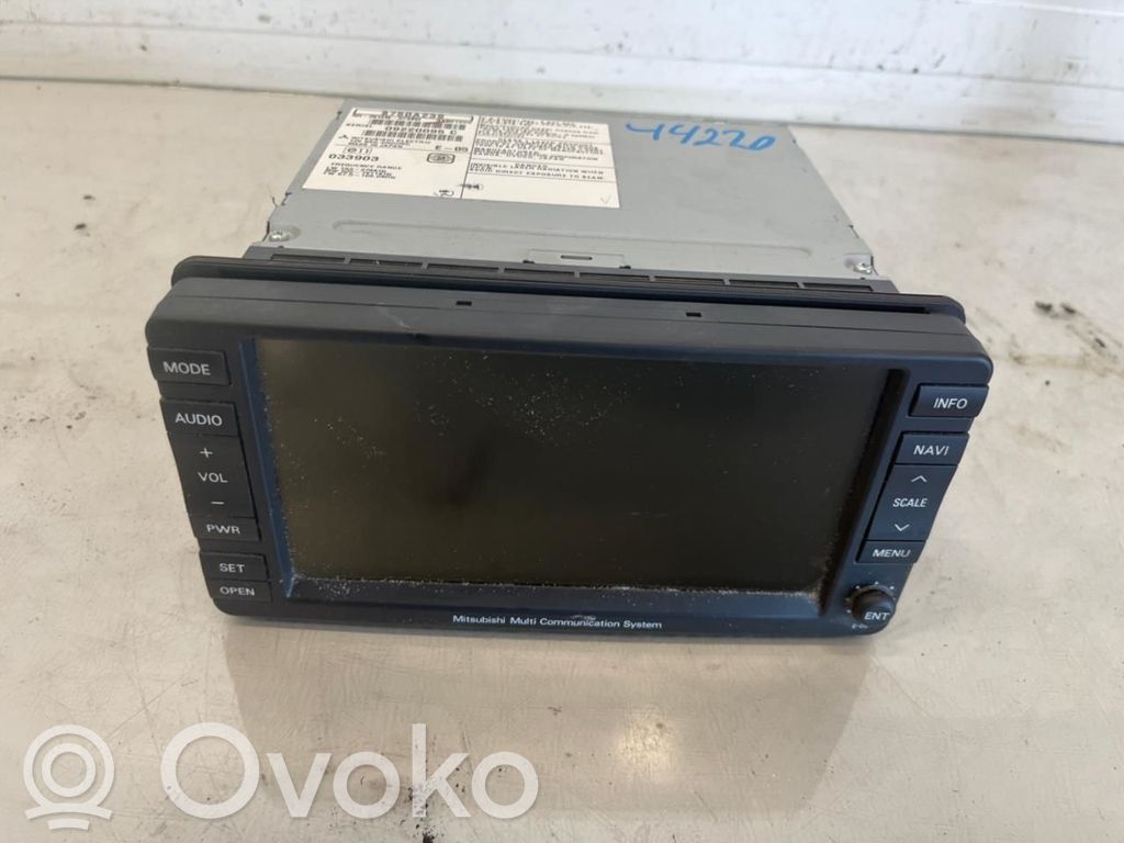 Mitsubishi ASX Unità principale autoradio/CD/DVD/GPS 