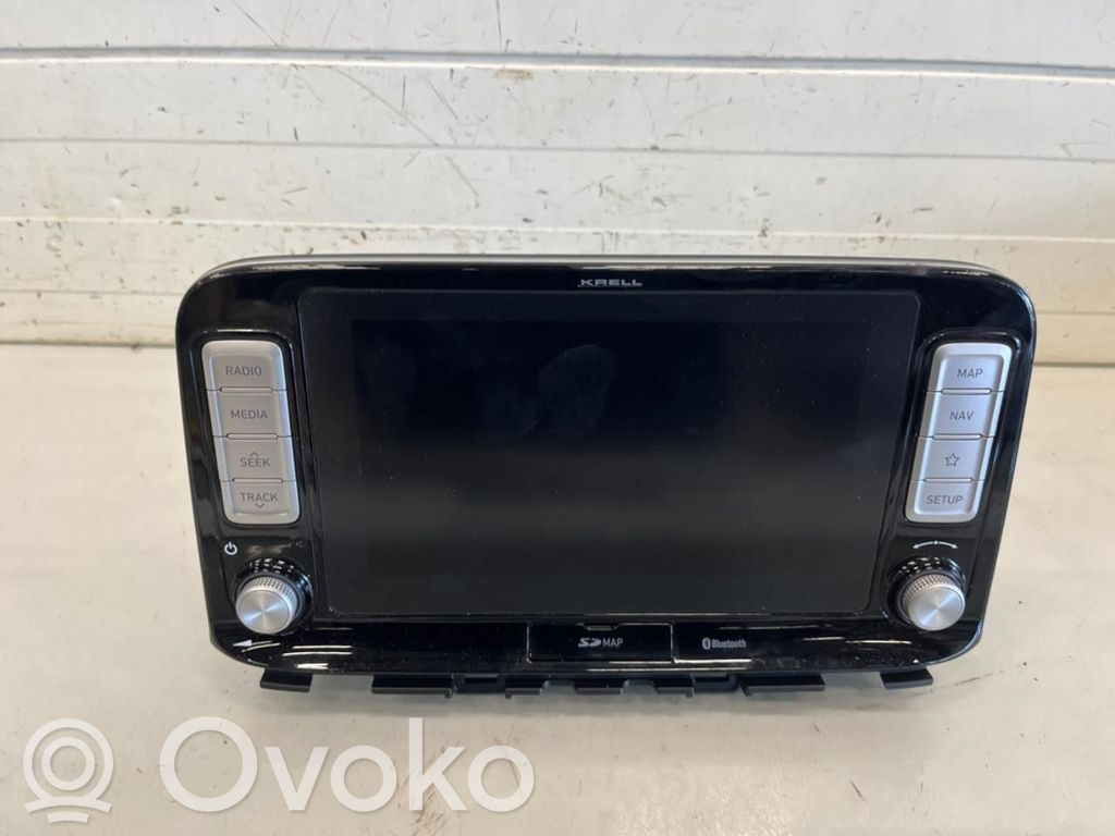 Hyundai Kona I Panel / Radioodtwarzacz CD/DVD/GPS 