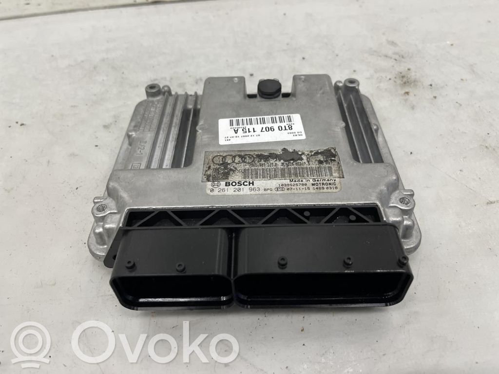 Engine control unit/module ECU   8T0907115A,8T0907115A