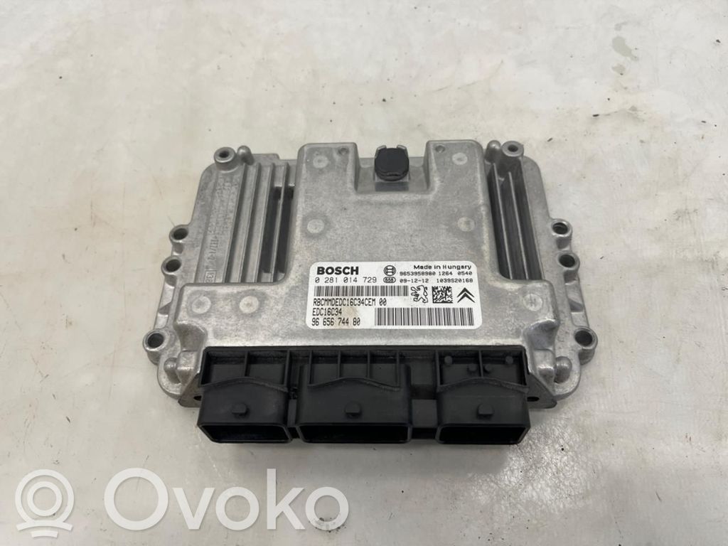 Citroen C4 I Picasso Komputer / Sterownik ECU silnika 
