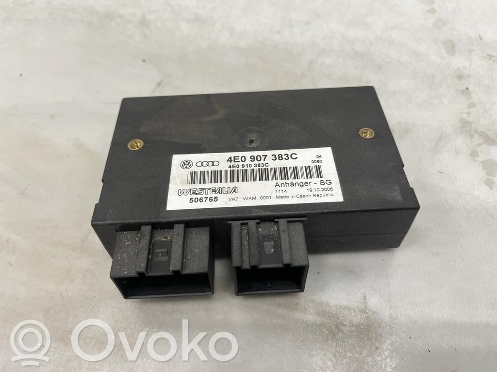 Audi Q7 4L Tow bar trailer control unit/module 