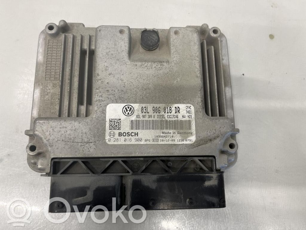 Volkswagen Touran II Engine control unit/module ECU 