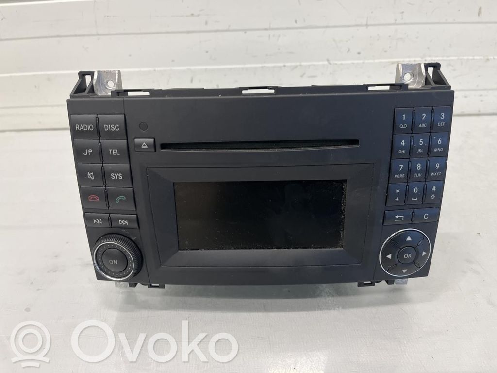 Mercedes-Benz A W169 Unitate principală radio/CD/DVD/GPS 