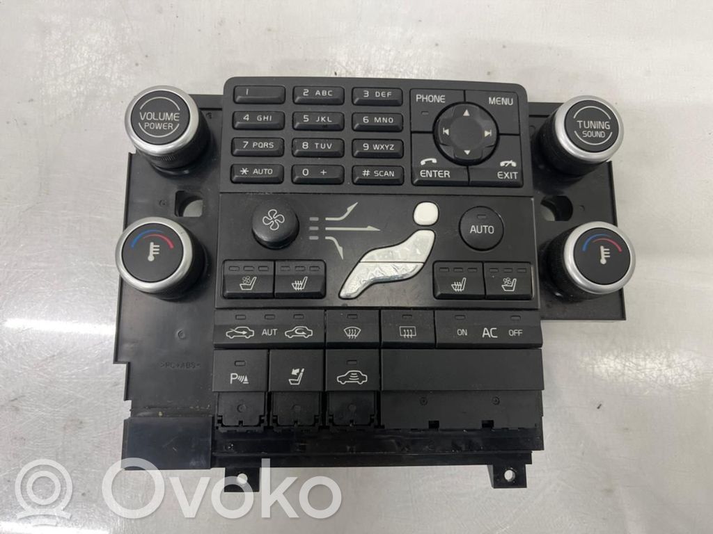 Console centrale, commande chauffage/clim   30782913,30782913