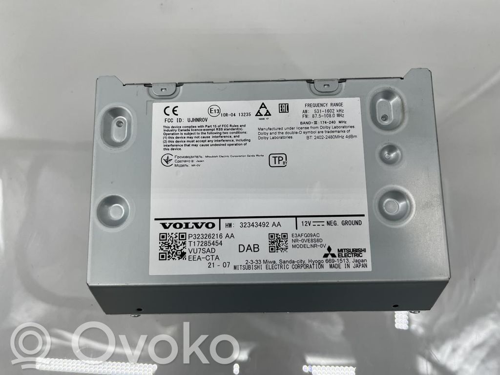 Volvo V60 Panel / Radioodtwarzacz CD/DVD/GPS 