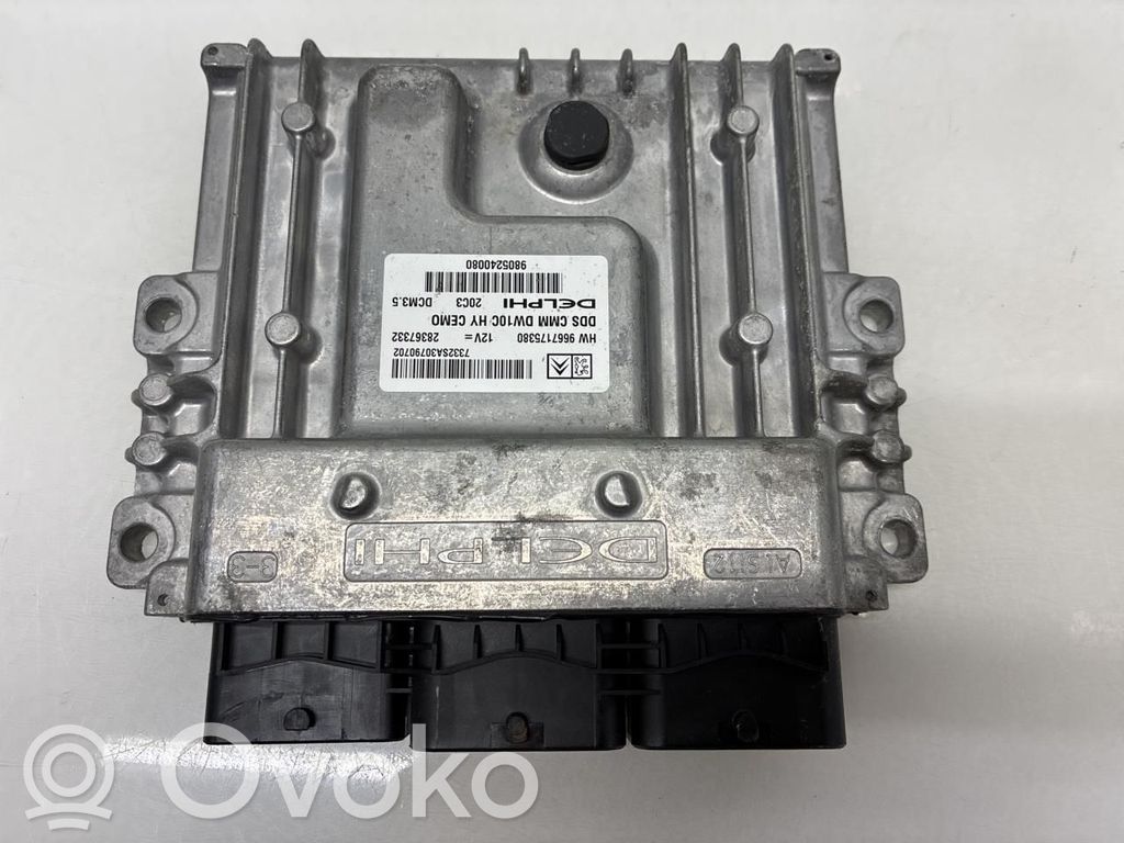 Peugeot 508 Engine control unit/module ECU 