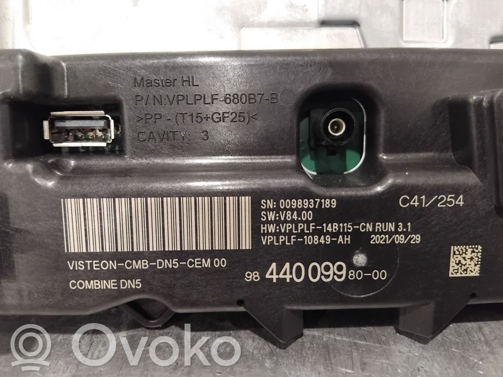 Citroen C4 SpaceTourer Vitezometru (grup de instrumente) 