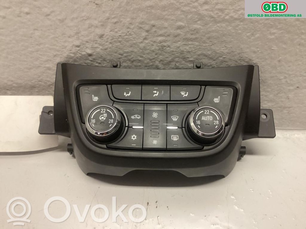 Opel Zafira C Console centrale, commande chauffage/clim 
