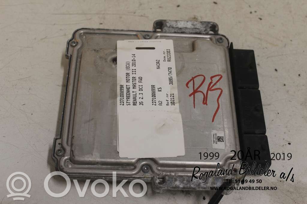 Renault Master III Komputer / Sterownik ECU silnika 