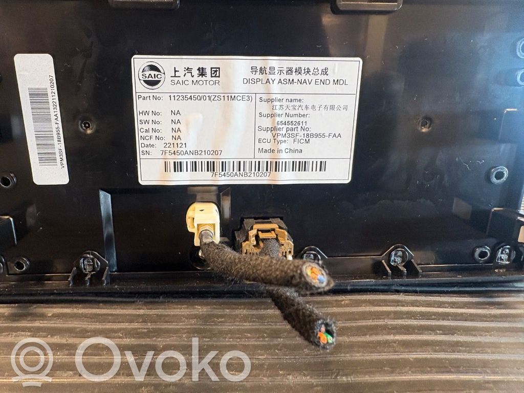 MG ZS Alte piese panou de bord 