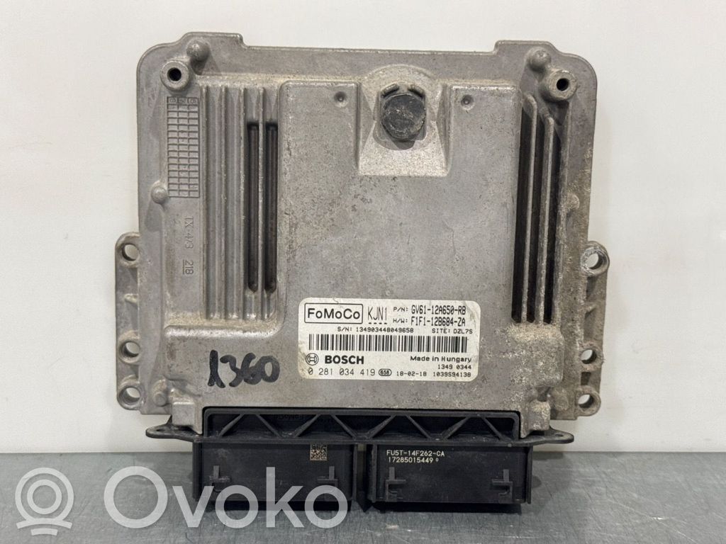 Ford Transit -  Tourneo Connect Engine control unit/module ECU 