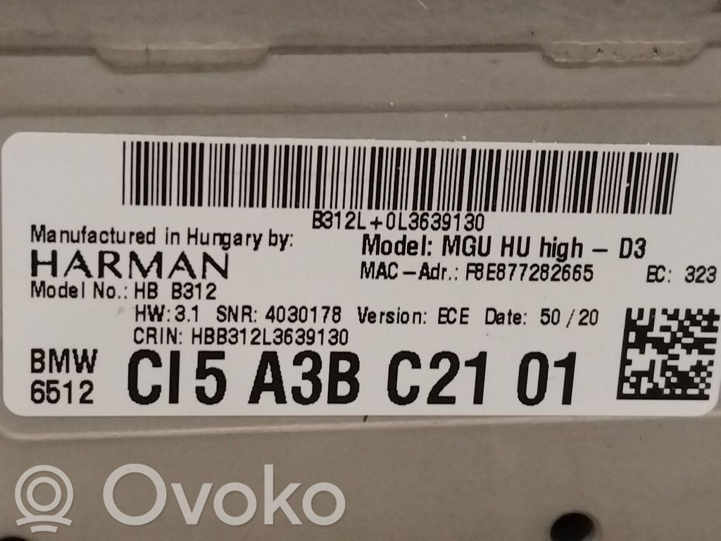 BMW iX3 Radio / CD-Player / DVD-Player / Navigation