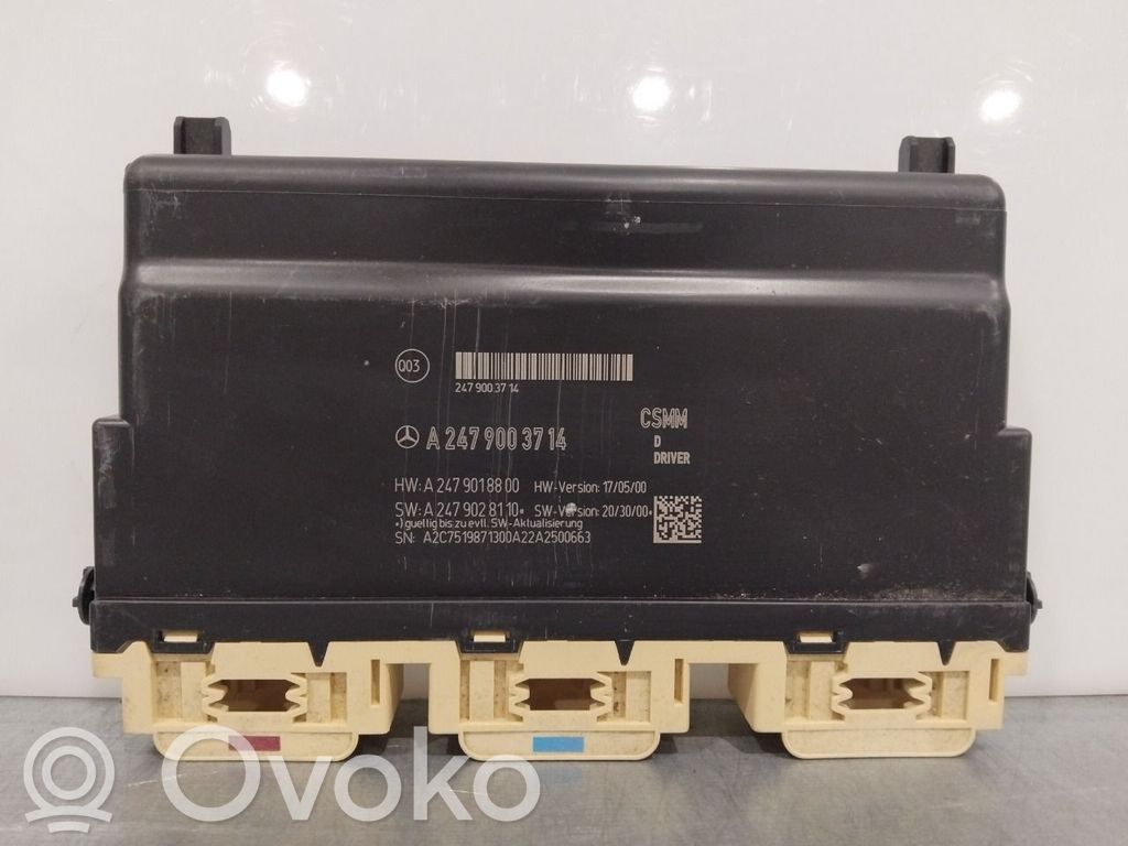 Module de commande de siège   A2479003714,A2479003714,A2479003714,A2479003714