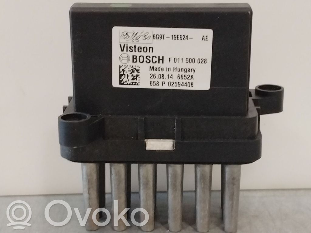 Ford Fiesta Motor aerotermă/rezistor ventilator 