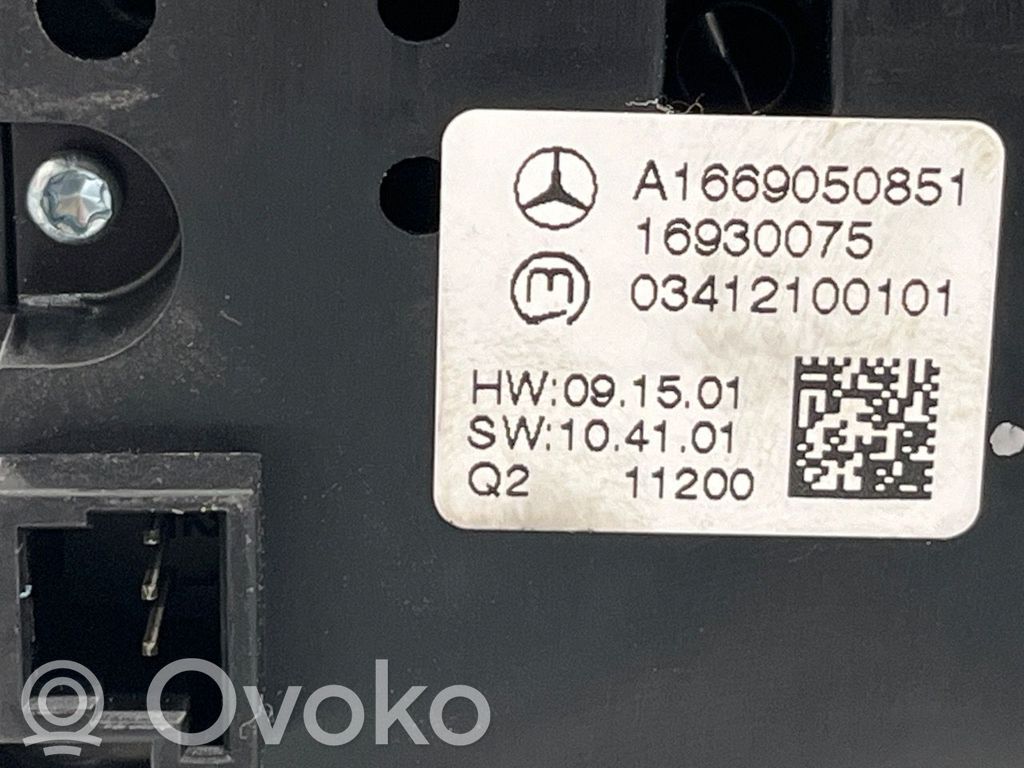 Mercedes-Benz ML W166 Altri interruttori/pulsanti/cambi