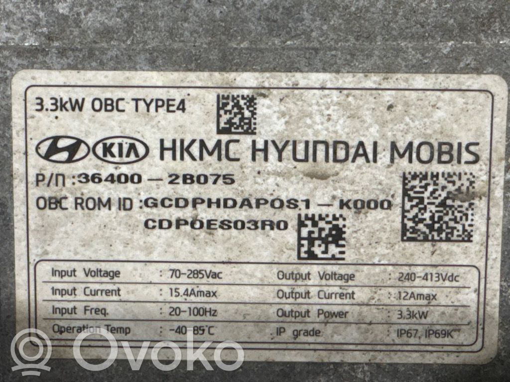KIA Xceed Inversor/convertidor de voltaje 