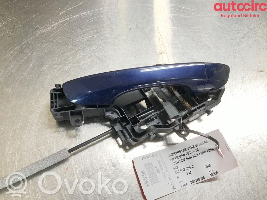 Volkswagen Tiguan Poignée extérieure de porte arrière 