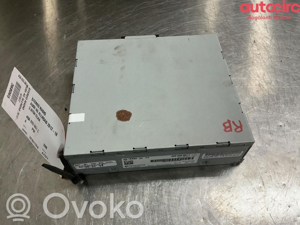 Audi A6 Allroad C7 Unitate principală radio/CD/DVD/GPS 