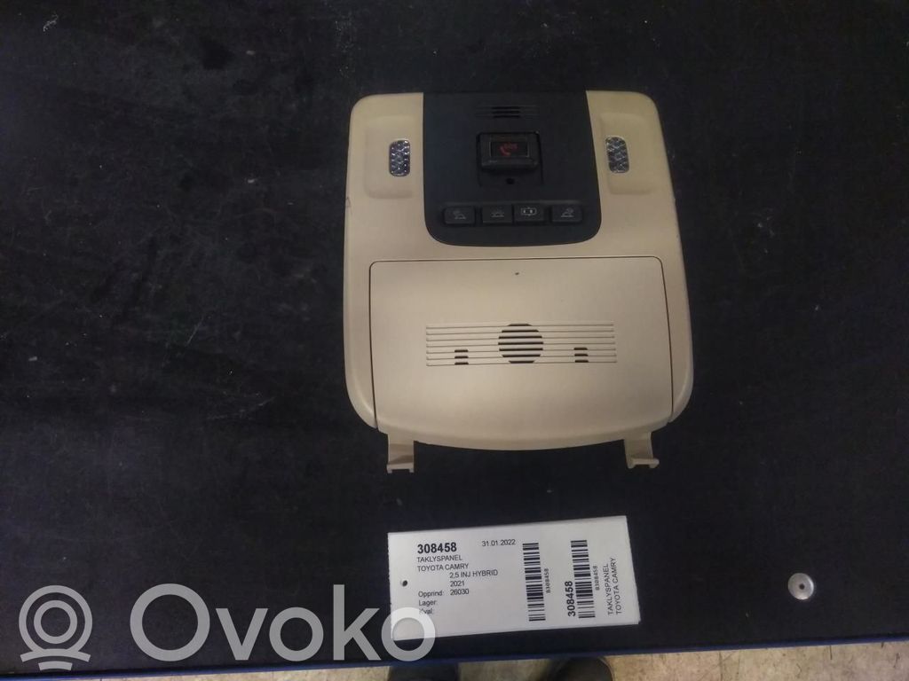 Toyota Camry VIII XV70  Przycisk / Pokrętło regulacji oświetlenia deski rozdzielczej 