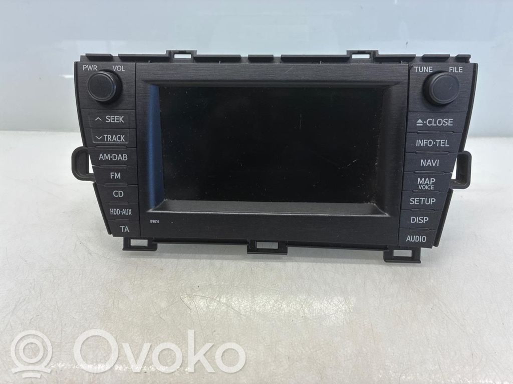 Toyota Prius (XW30) Panel / Radioodtwarzacz CD/DVD/GPS