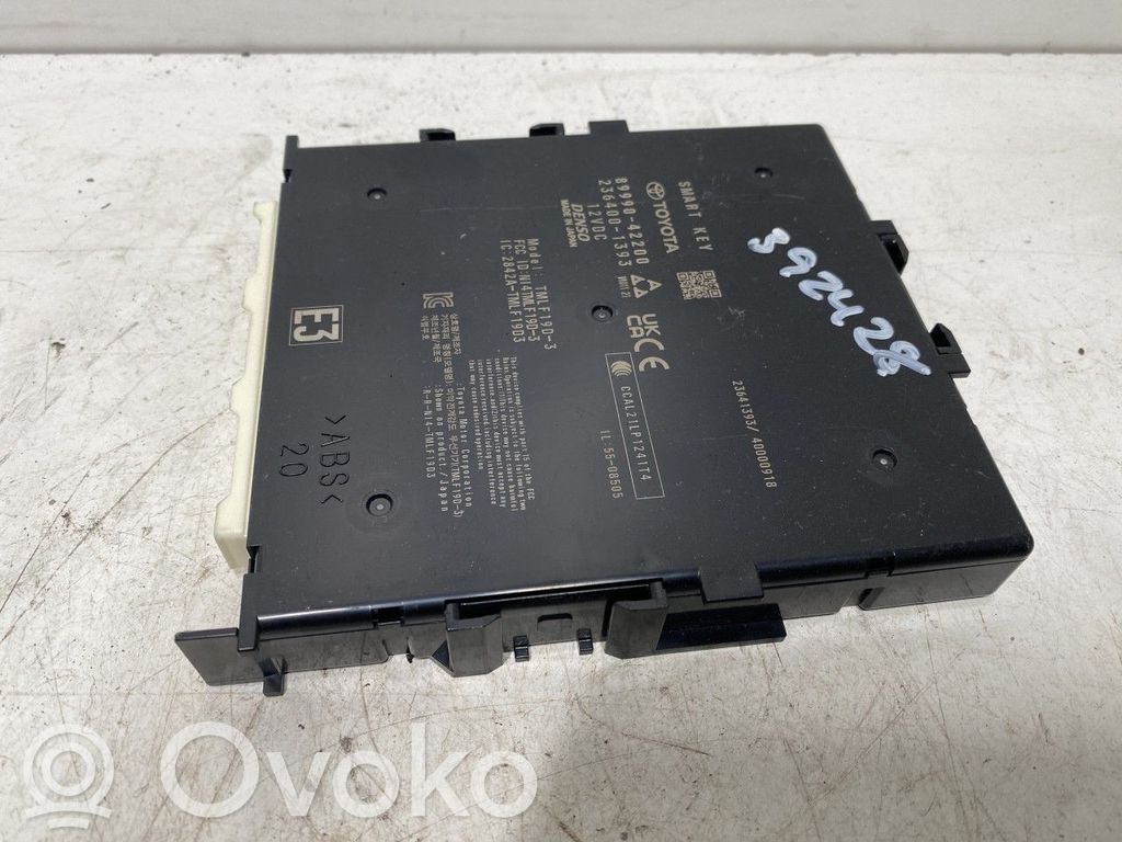Toyota bZ4X Module de contrôle sans clé Go 