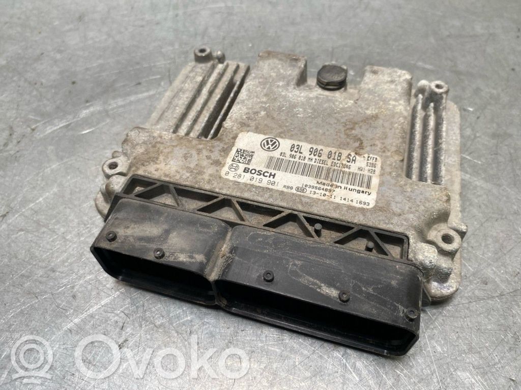 Skoda Superb B6 (3T) Centralina/modulo motore ECU 