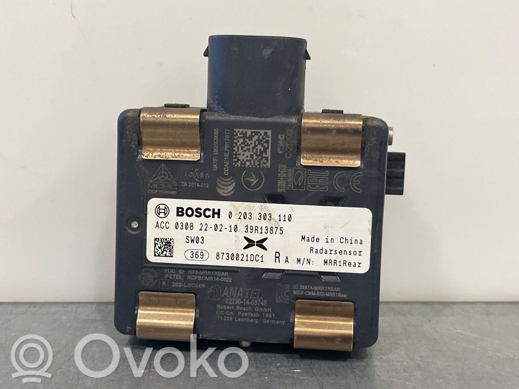 Radarsensor Abstandsradar   8730021DC1,8730021DC1,8730021DC1,8730021DC1