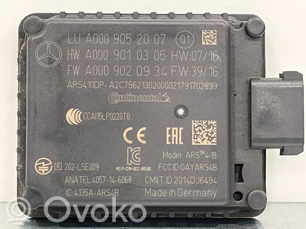 Mercedes-Benz E W213 Sensor de radar Distronic 