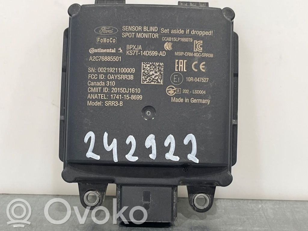 Ford Mondeo MK V Sensor de radar Distronic 