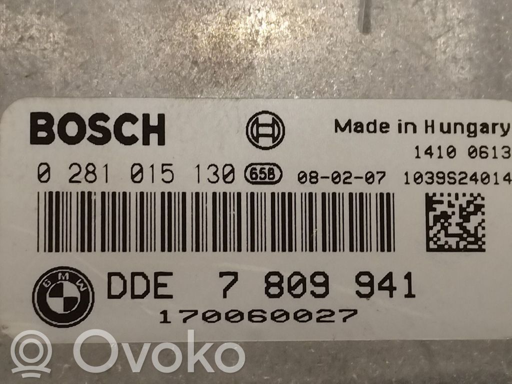 BMW 5 E60 E61 Engine control unit/module ECU 