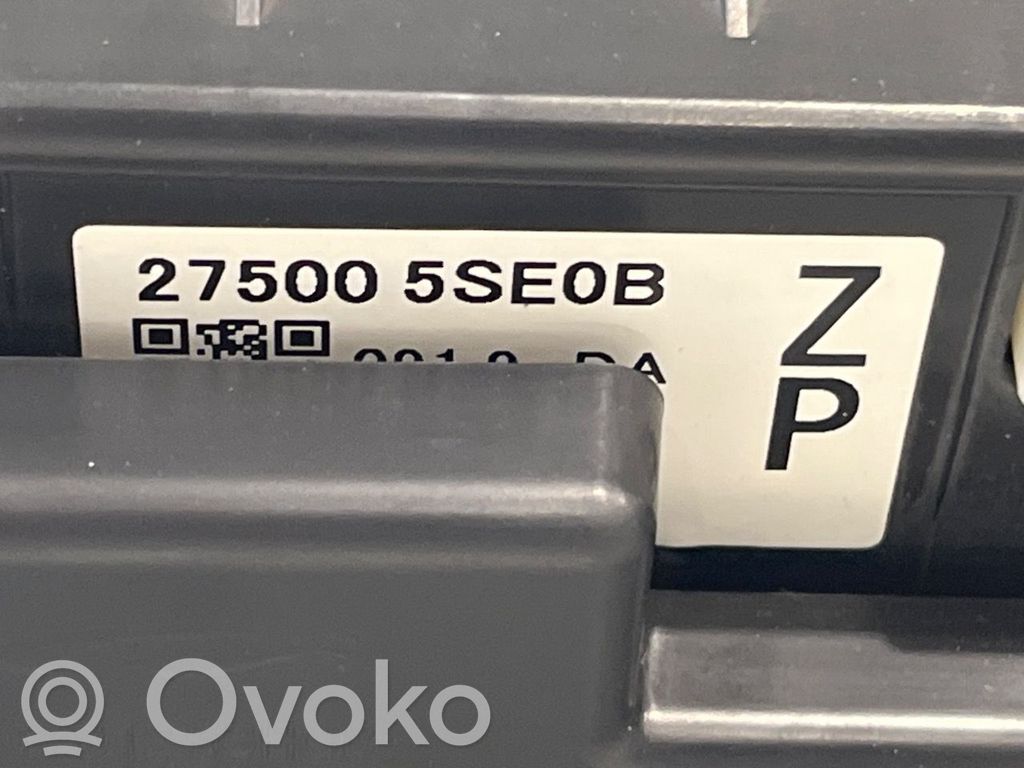 Nissan Leaf II (ZE1) Panel klimatyzacji / Ogrzewania 