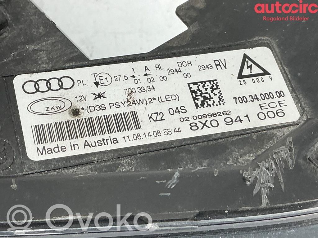Audi A1 Headlight/headlamp 