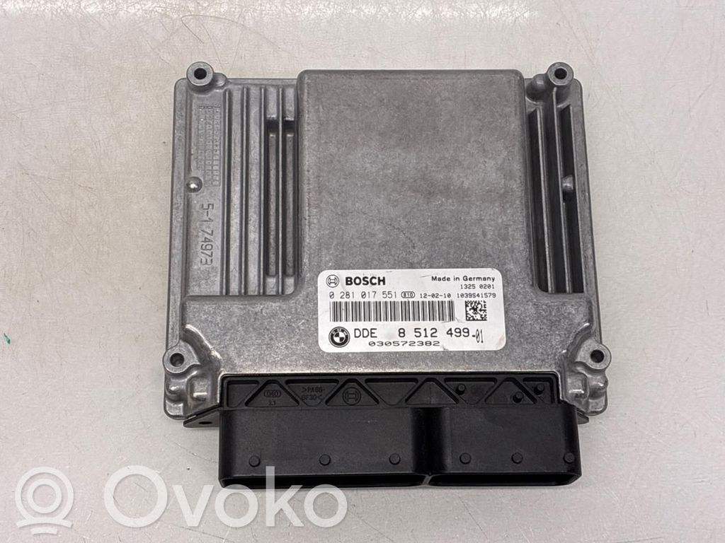 Engine control unit/module ECU   12145A48DA9,0281017551,0281017551,12145A48DA9