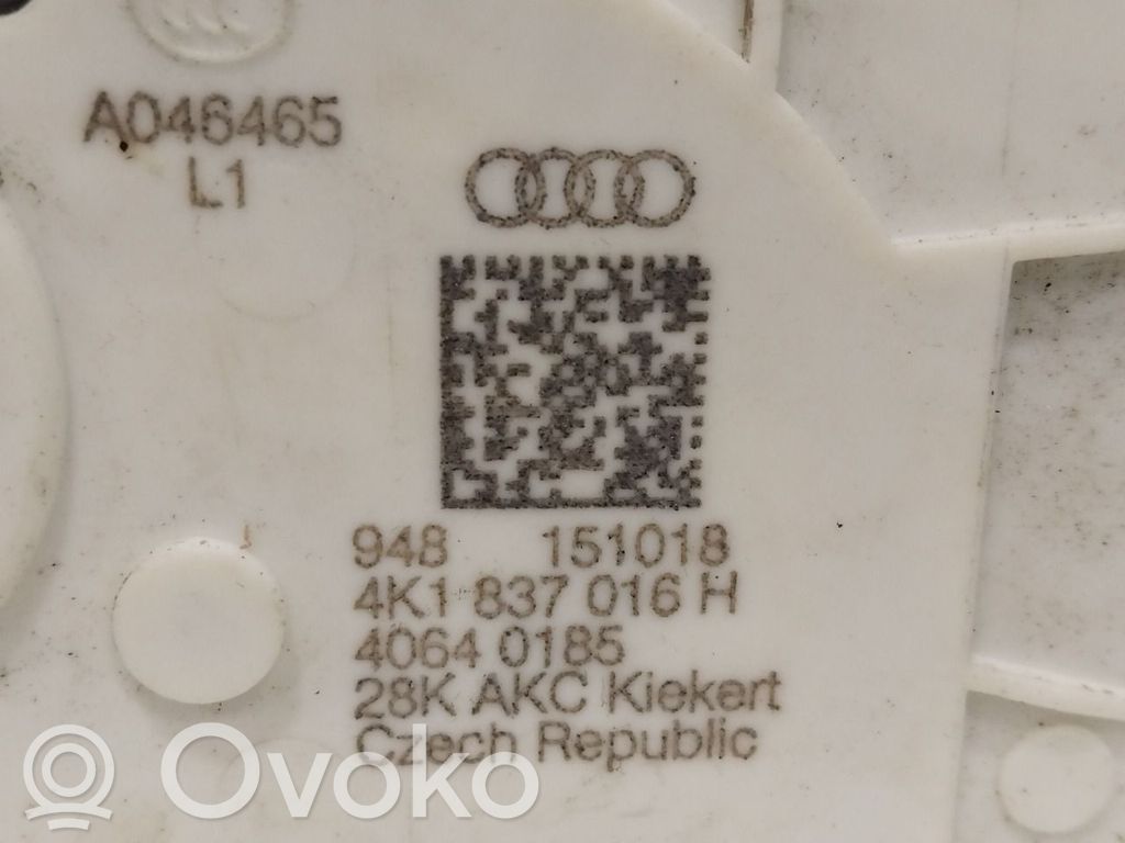 Audi e-tron Serrure 
