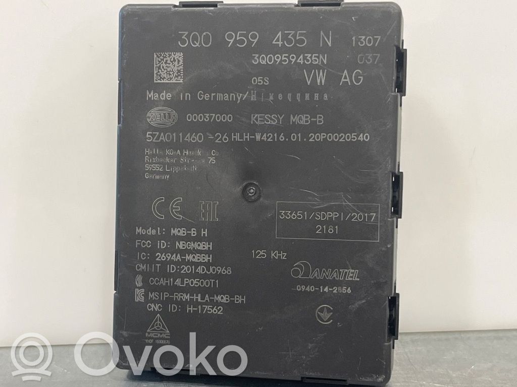 Volkswagen e-Golf Centralina/modulo keyless go