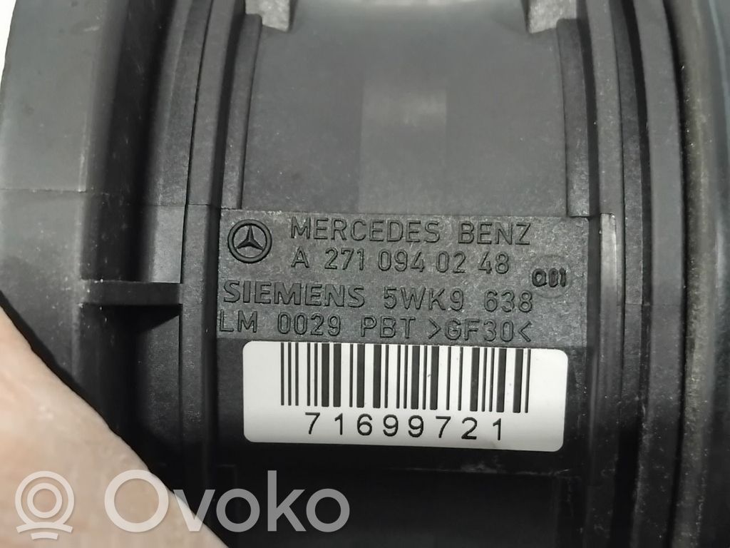 Mercedes-Benz E W211 Misuratore di portata d'aria 