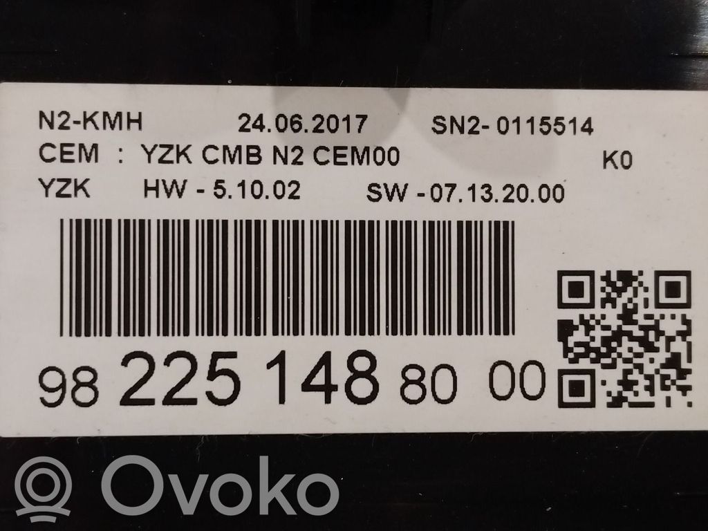 Geschwindigkeitsmesser Cockpit   9822514880,9822514880,9822514880,9822514880