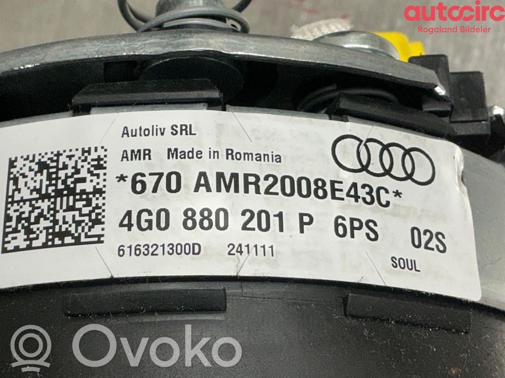 Audi A6 S6 C7 4G Airbag dello sterzo 