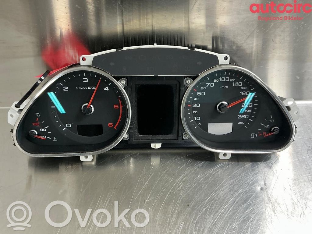 Audi A6 S6 C6 4F Vitezometru (grup de instrumente) 