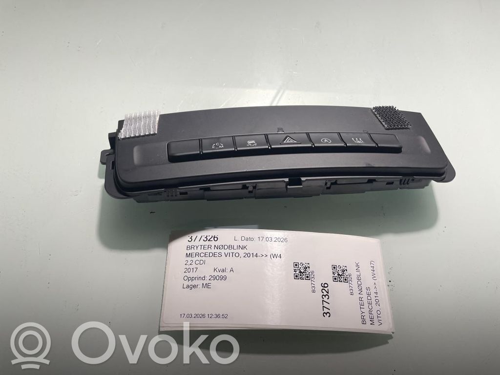 Mercedes-Benz Vito Viano W447 Comutator lumini pericol