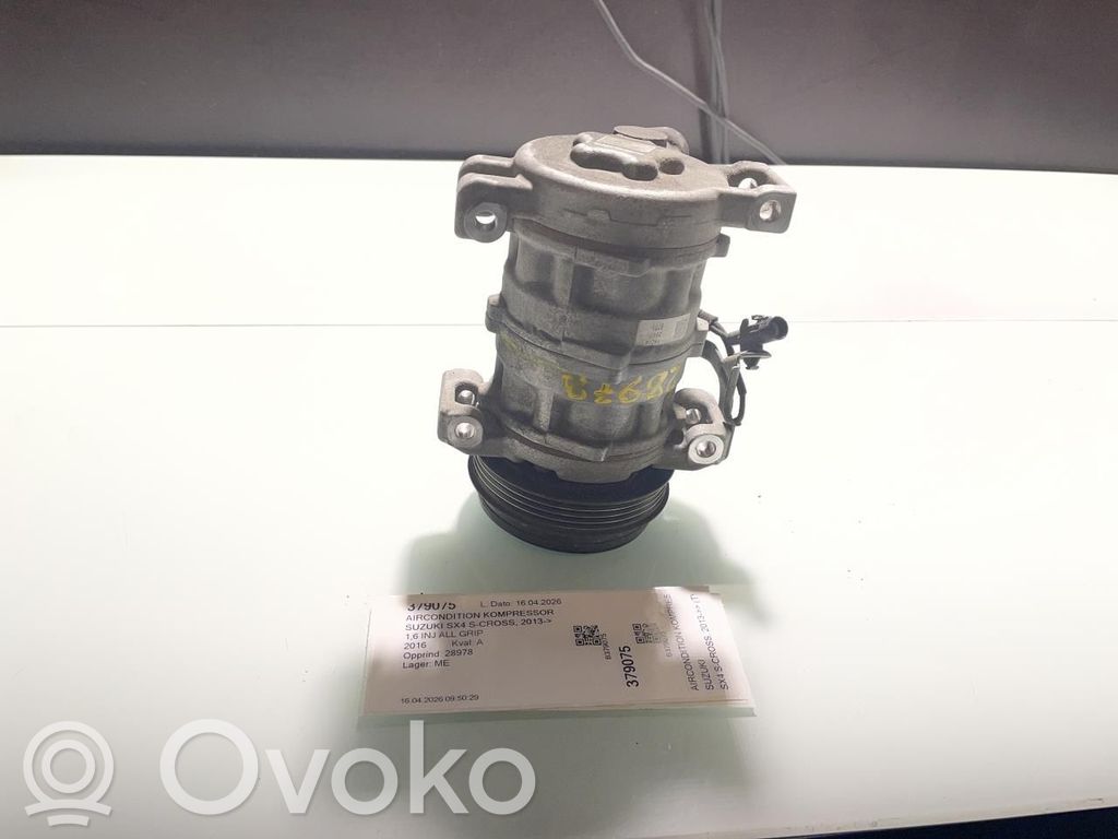 Suzuki SX4 S-Cross Air conditioning (A/C) compressor (pump) 