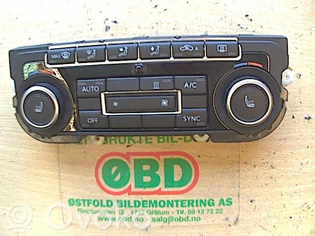 Volkswagen Golf VI Console centrale, commande chauffage/clim