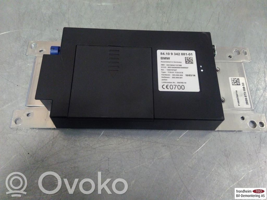 Autres unités de commande / modules   9342881,9362848,84109362848,84109362848,9342881,9362848
