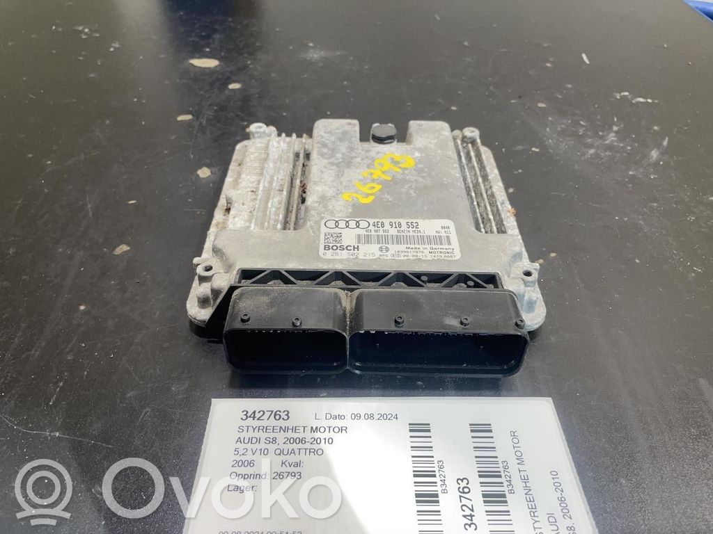 Audi A8 S8 D3 4E Engine control unit/module ECU 