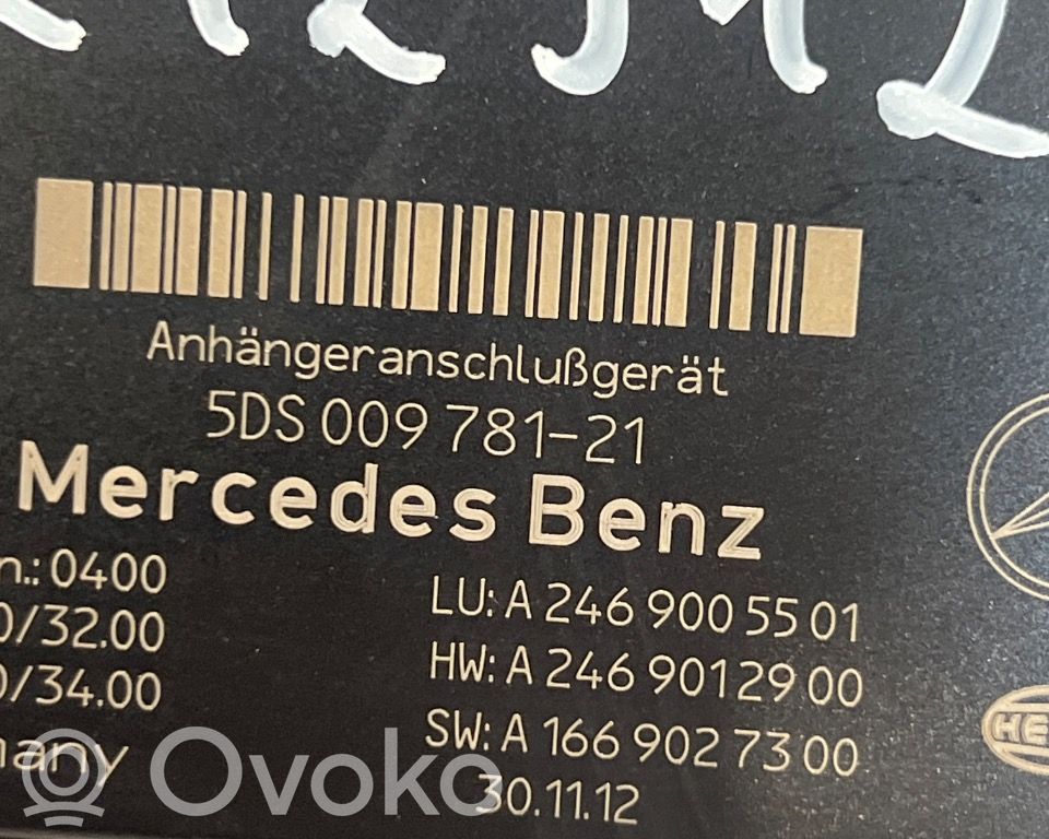 Mercedes-Benz B W246 W242 Unitate/modul de comandă remorcă cu bară de tractare 