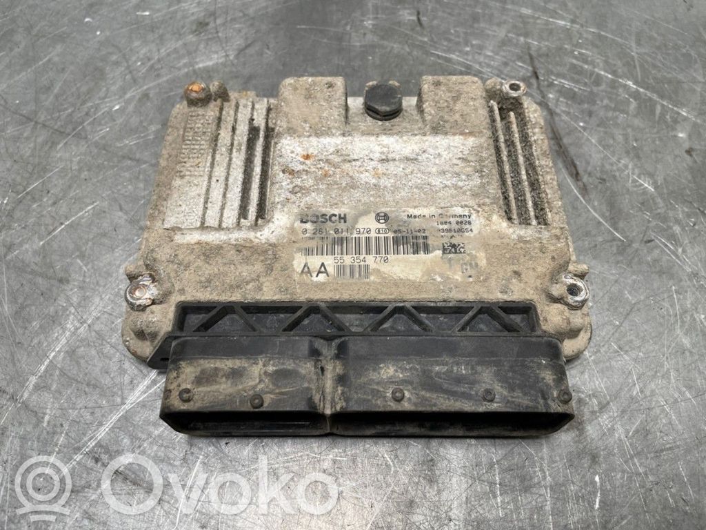 Engine control unit/module ECU   55354770,55354770
