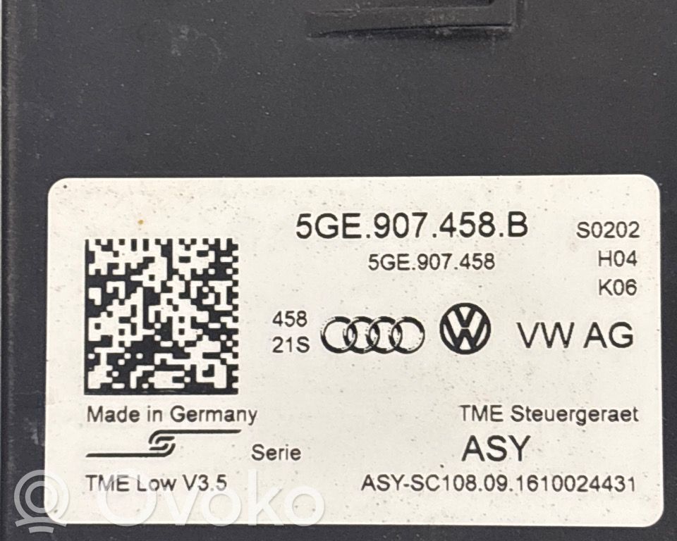 Volkswagen e-Golf Alte unități/module de control 
