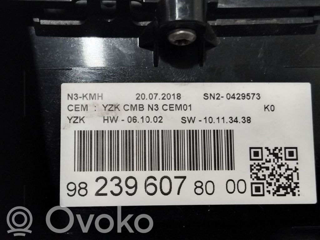 Compteur de vitesse tableau de bord   9823960780,9823960780,9823960780,9823960780