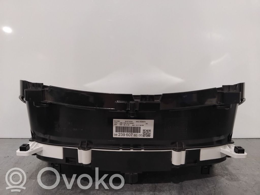 Citroen Jumpy Vitezometru (grup de instrumente) 