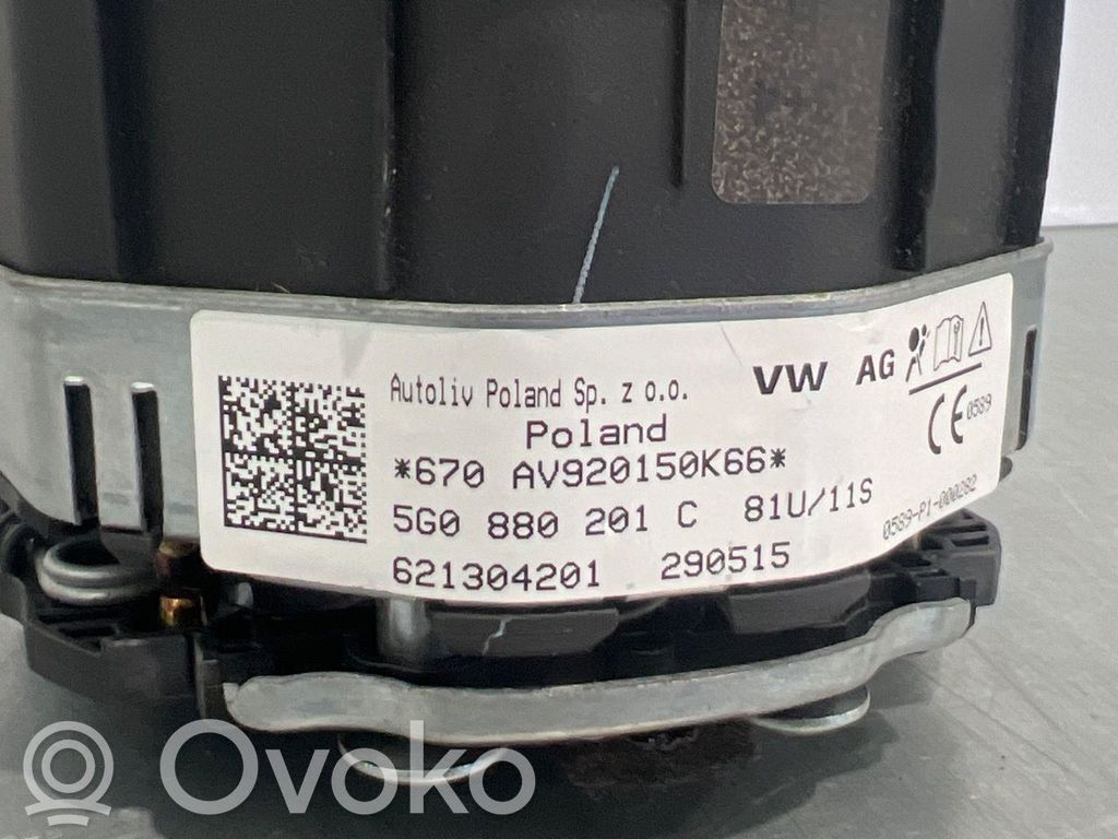 Volkswagen e-Golf Airbag dello sterzo